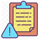 Caution Notes  Icon