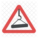 Caution Overhead Load  Icon