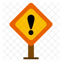 Caution Sign  Icon