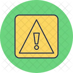 Caution sign  Icon