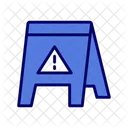Caution Signboard  Icon