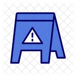 Caution Signboard  Icon