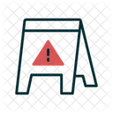 Caution Signboard  Icon