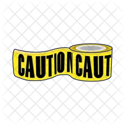 Caution tap yellow  Icon