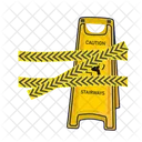 Caution Toxic Radioactive Icon
