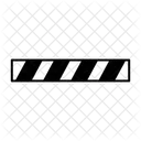 Caution Tape Safety Warning Icon