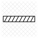 Caution Tape Safety Warning Icon