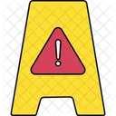 Caution wet floor  Icon