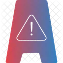 Caution wet floor  Icon