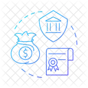 Gestion De Cartera Credito De Bonos Bonos De Seguros Icon
