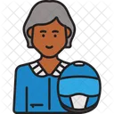 Cavaleiro feminino  Ícone