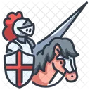 Iknight A Cavalo Cavaleiro Passeios A Cavalo Icon