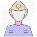 Icone Couleur Lineaire Cavalerie Icon