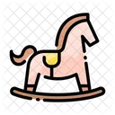 Cavallo A Dondolo Dondolo Gioco Icon