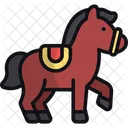 Cavalo De Corrida Equitacao Equestre Ícone