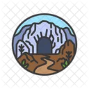 Cave Cavern Underground Icon