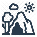 Cave Dark Hidden Icon