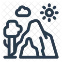 Cave Dark Hidden Icon