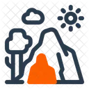 Cave Dark Hidden Icon