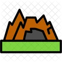 Cave Grotto Underground Icon