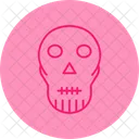 Caveira Letreiros De Neon Esqueleto Icon