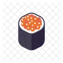 Caviar Sushi Seaweed Icon
