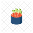 Sushi Gunkan Japanese Icon