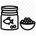 Caviar Fish Eggs  Icon