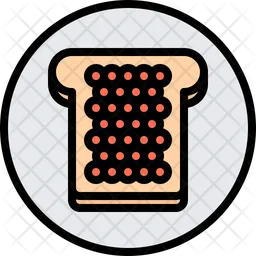 Caviar Sandwich  Icon