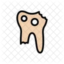 Cavity Teeth Broken Icon