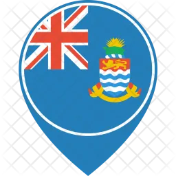 Cayman Inseln Flag Symbol