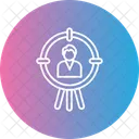 Busqueda De Talentos Icono