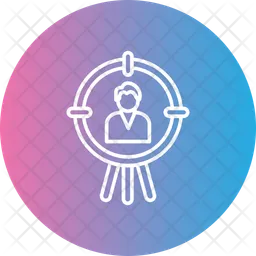 Caza de talentos  Icono
