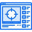 Video De Caza Sitio Web De Videos De Caza Objetivo Icono