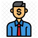 Cazador De Cabezas Hombre Avatar Icono