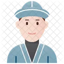 Homem Do Cazaquistao Cazaquistao Cazaquistao Ícone
