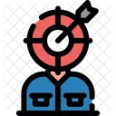 Cazatalentos Reclutador Talento Icono