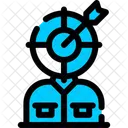 Cazatalentos Reclutador Talento Icono