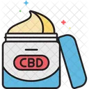 Creme cbd  Ícone