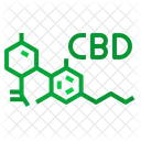 Cbd Molecules  Icon
