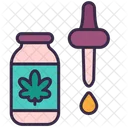 Cbd oil cannabis  Icon