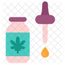 Cannabis Marijuana Oil Icon