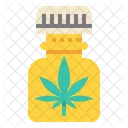 Cbd Oil Cannabidiol Icon