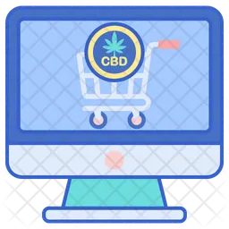 Cbd Online Store  Icon