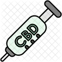 Syringe Cannabis Cannabidiol Icon