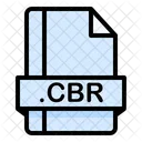 Cbr File File Extension Icon