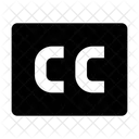 Cc Caption Closed Icon