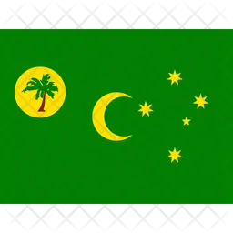 Cc cocos keeling islands Flag Icon