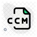 Ccm File  Icon