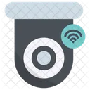 Circuito Cerrado De Television Wifi Bluetooth Icono